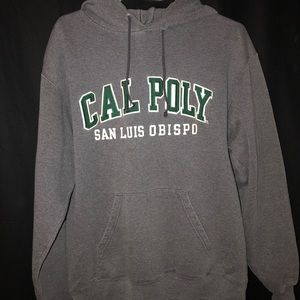College sweatshirt
